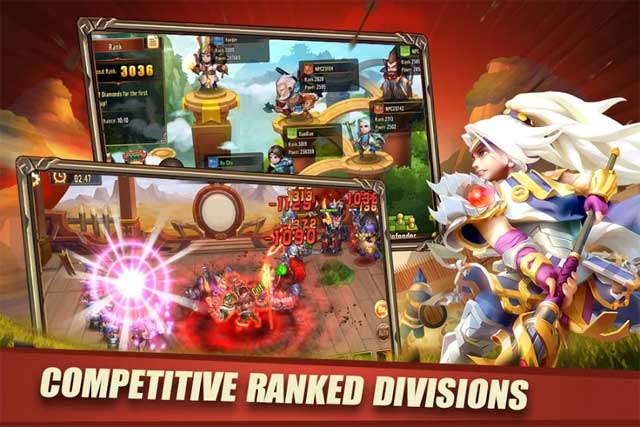 Game có nhiều bảng xếp hạng mang tính cạnh tranh cao