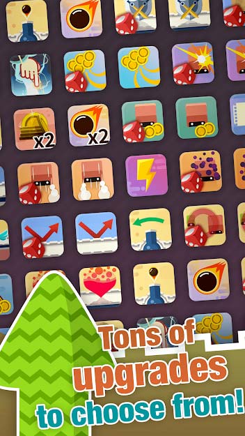 Lựa chọn từ hàng trăm nâng cấp độc đáo trong Eternal Cannon