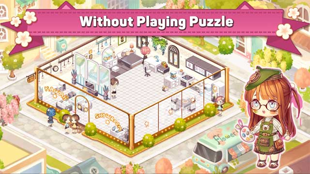 Game không có mini game giải đố, bạn có thể thỏa sức thiết kế mà không bị phân tâm