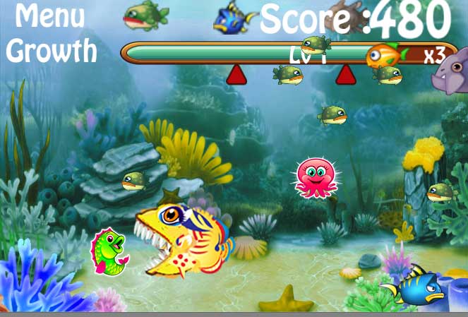 Big Fish Eat Small Fish cho Android rất dễ chơi