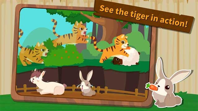Friends of the Forest for Android có rất nhiều hoạt động tương tác thú vị