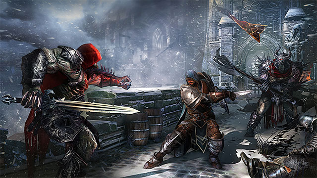 Gameplay kiểu hành động chặt chém nhanh