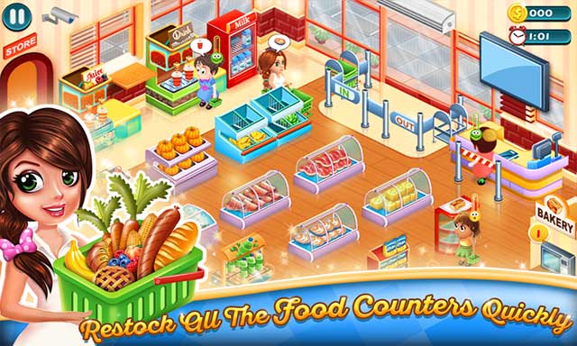 Nhanh chóng bổ sung các mặt hàng đã hết trên quầy 