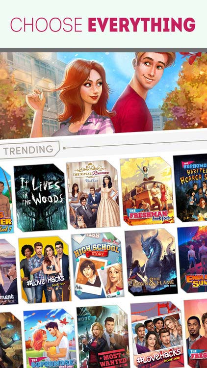 Tạo nên câu chuyện của riêng mình trong Choices: Stories You Play