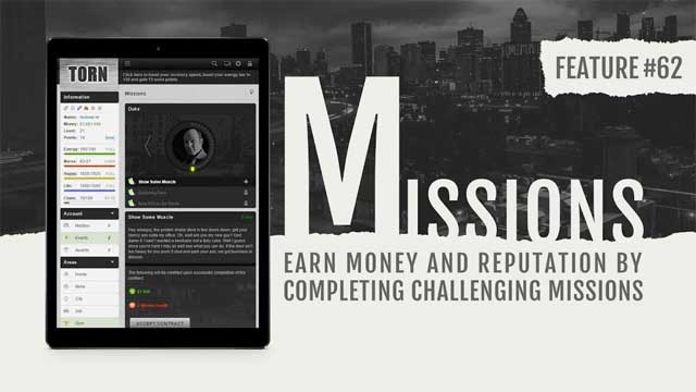 Thực hiện các nhiệm vụ nguy hiểm để kiếm tiền và củng cố danh tiếng của bạn