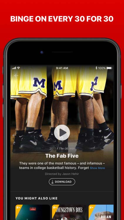 ESPN+ cho phép bạn truy cập vào hàng ngàn sự kiện trực tuyến