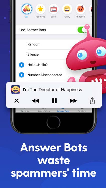 Không mất thời gian trả lời cuộc gọi spam với tính năng Answer Bot