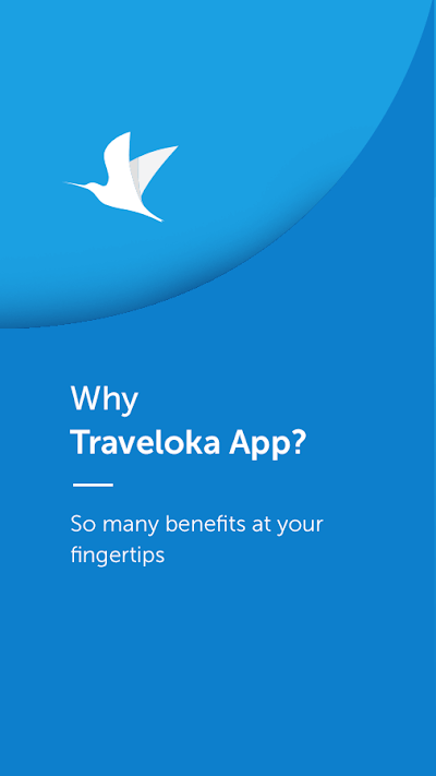 Giao diện chính của Traveloka