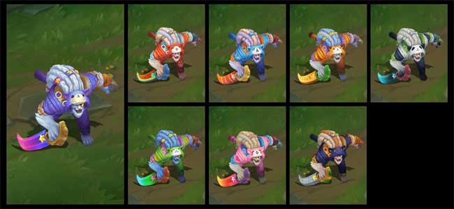 Các biến thể thú vị ngoại hình nhân vật trong League of Ledgends
