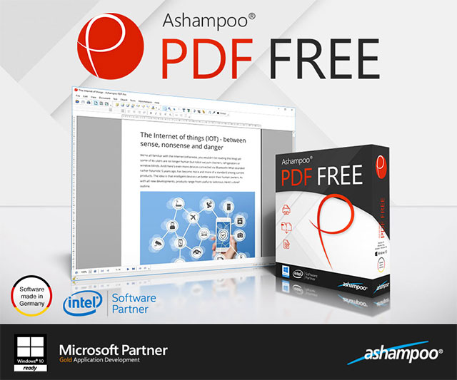 Phần mềm đọc và tạo PDF chuyên nghiệp - Ashampoo PDF Free
