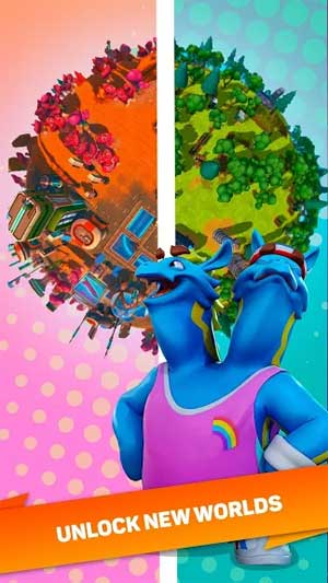 Mở khóa nhiều thế giới mới hoành tráng