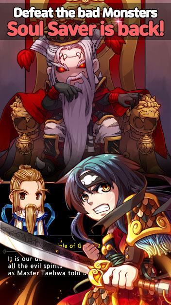 Đánh bại lũ quái vật và linh hồn xấu xa