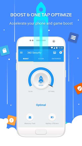 ứng dụng bảo mật 360 Security cho Android 