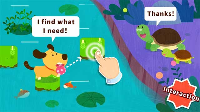 Hãy sử dụng những đặc tính của từng loài vật để hỗ trợ chúng giúp đỡ các loài vật khác