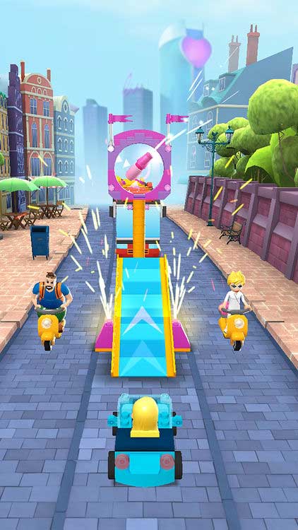 Game đua xe trong thế giới LEGO - Lego Friends