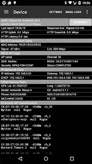 App cung cấp vị trí AP tương ứng với vị trí của bạn
