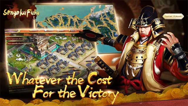 Giành lấy chiến thắng bằng mọi giá trong game Sengoku Fubu for Android