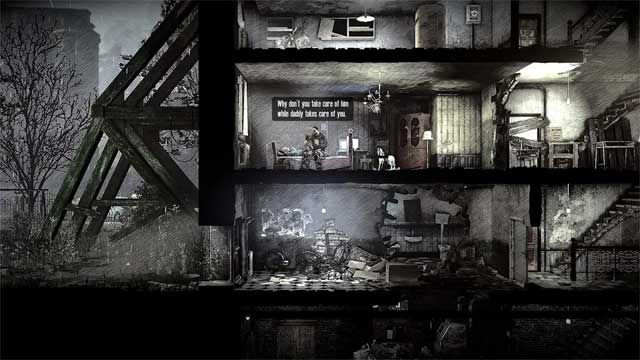 Trò chơi là bản mở rộng độc lập của game PC This War of Mine 