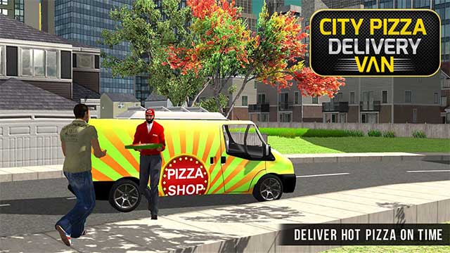 Ship bánh pizza đúng giờ cho thực khách