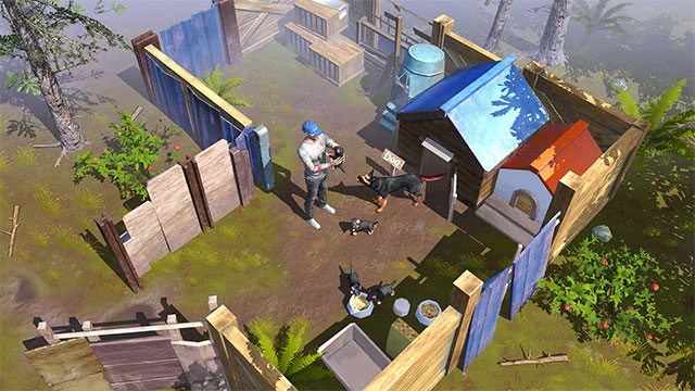 Xây dựng nơi trú ẩn an toàn để phòng thủ