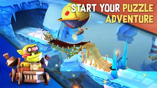 Bắt đầu cuộc phiêu lưu xây dựng của bạn ngay bây giờ với Bridge Builder Adventure