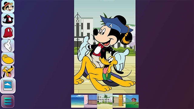 Game thời trang hoạt hình Disney cho bé