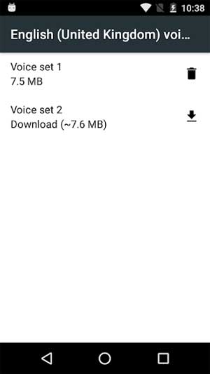 Bạn có thể lưu và tải file audio về máy