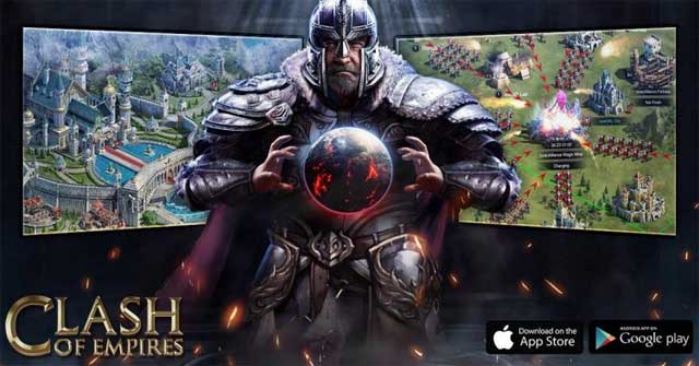 Clash of Empires cho Android4.3.1Game đế chế nhiều người chơi kịch tính