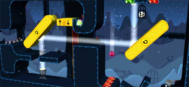 Vượt qua nhiều bẫy nguy hiểm và giải quyết các câu đố hóc búa trong Rolando: Royal Edition