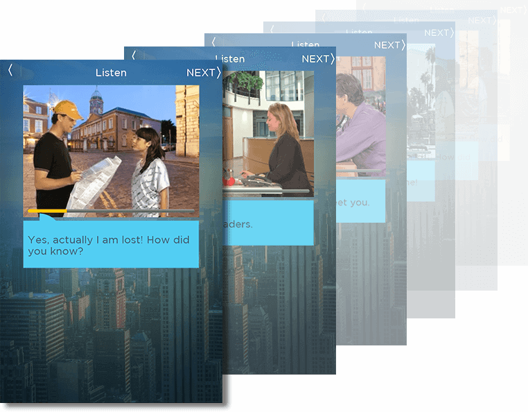 SpeakingPal cho Android có hàng trăm bài học vui nhộn