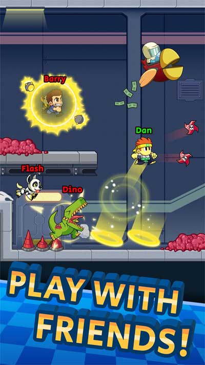 Cạnh tranh với bạn bè và người chơi khác trong những cuộc đua sôi động