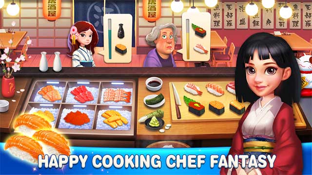 Nấu những món ăn nổi tiếng của các quốc gia trong Happy Cooking for Android