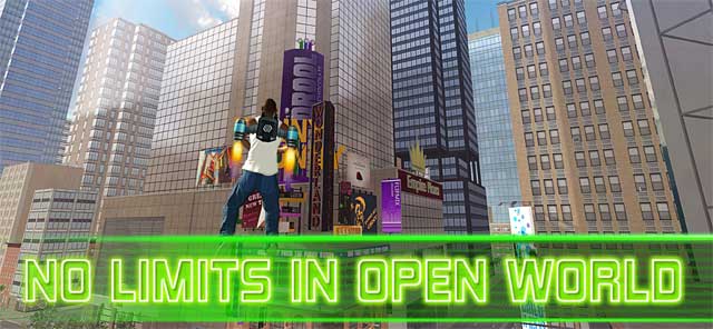 Bạn không bị hạn chế bởi bất cứ điều gì trong thế giới mở này