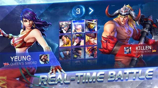 Đắm chìm vào những trận chiến thời gian thực kịch tính