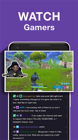 Xem game thủ chơi trực tuyến trên Twitch 