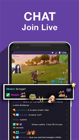 Trò chuyện trực tuyến với game thủ
