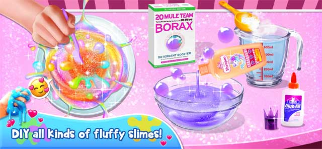Học cách làm slime đầy màu sắc với Unicorn Slime cho iOS