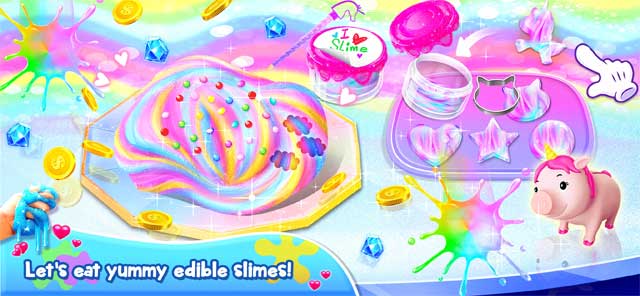 Làm nhiều loại slime có thể ăn được với vô số nguyên liệu có sẵn