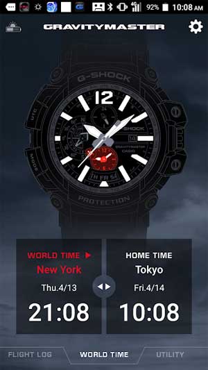 G-SHOCK Connected cho Android có nhiều tính năng tiện ích