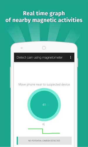 App sẽ thông báo các hoạt động từ tính xung quanh bạn