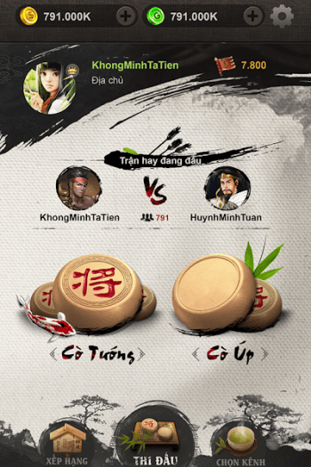 Chơi game ZingPlay Cờ Tướng trên Android