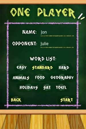 Game có hệ thống từ vựng phong phú được chia thành nhiều chủ đề