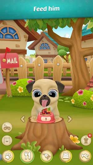 Louie the Pug for Android sở hữu đồ họa 3D tuyệt đẹp