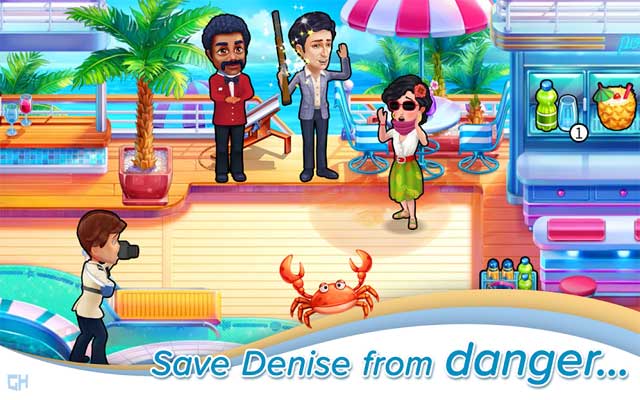 Cứu Denise khỏi nguy hiểm...