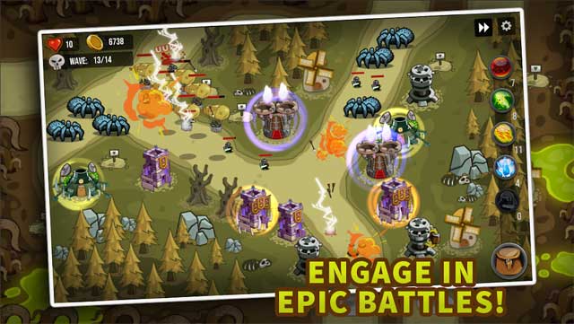 Lao vào những cuộc chiến phòng thủ sôi động trong Tower Defense: The Last Realm