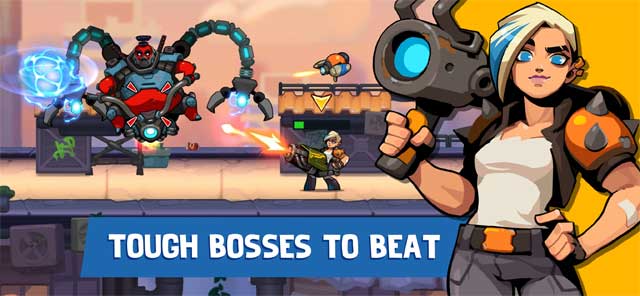 Đối đầu với vô số boss khó đánh bại trong Bombastic Brothers
