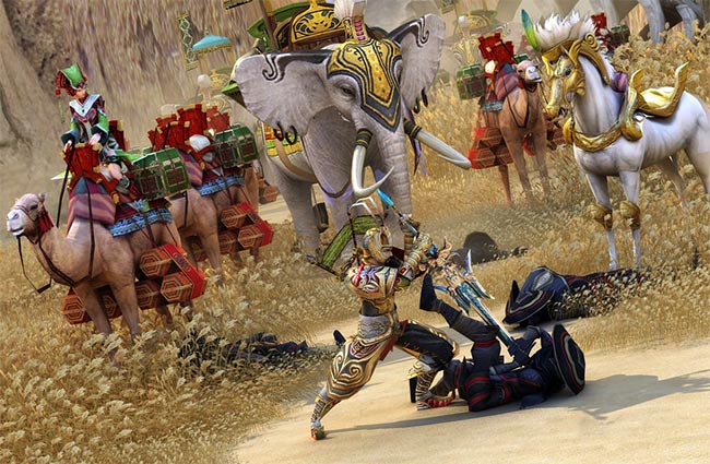 Đồ hoạ cực đẹp của Silkroad Online