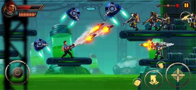 Game bắn súng Chiến binh thép lấy cảm hứng từ Rambo Lùn nổi tiếng