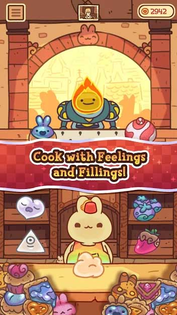 Nướng bánh với những nguyên liệu phụ thuộc vào cảm xúc cùng thỏ Bunny