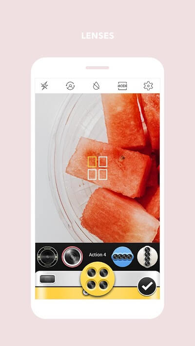 Bộ lọc ảnh trên Cymera cho Android